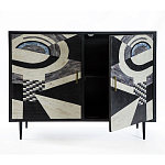Буфет в гостиную с инкрустацией  Bone Inlay sideboard - 2 doors варинант исполнения - 3 | Loft Concept в Твери