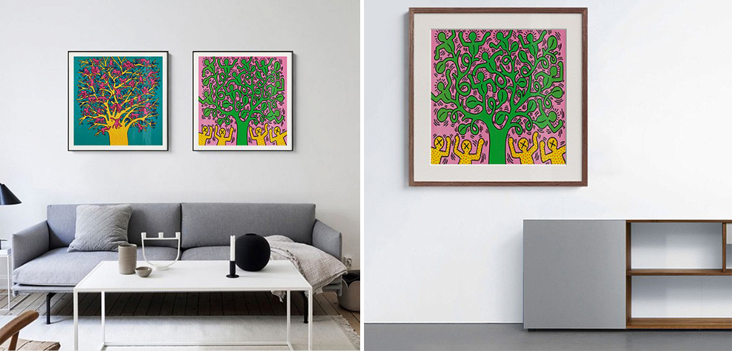 Постер Keith Haring 3 Постер Keith Haring 3 - Loft-Concept в Твери