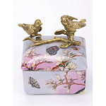 Фарфоровая шкатулка Bird talks варинант исполнения - 2 | Loft Concept в Твери