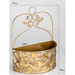 Железное кашпо Idyll варинант исполнения - 8 | Loft Concept в Твери