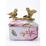 Фарфоровая шкатулка Bird talks варинант исполнения - 5 | Loft Concept в Твери