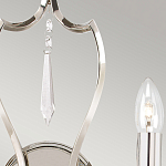 Бра с 2-мя лампами и подвеской из прозрачного стекла Elstead Lighting варинант исполнения - 4 | Loft Concept в Твери