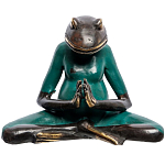 Статуэтка из бронзы в виде лягушки Animals Bronze варинант исполнения - 3 | Loft Concept в Твери