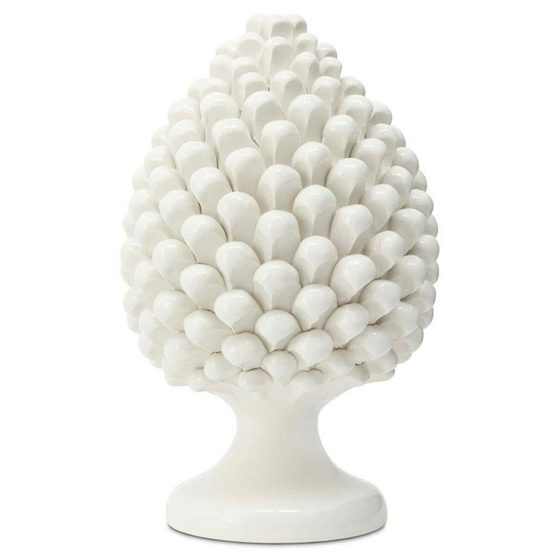 Статуэтка Pine Cone H30 Белый Зеленый Синий Статуэтка Pine Cone H30 Белый Зеленый Синий в Твери | Loft Concept