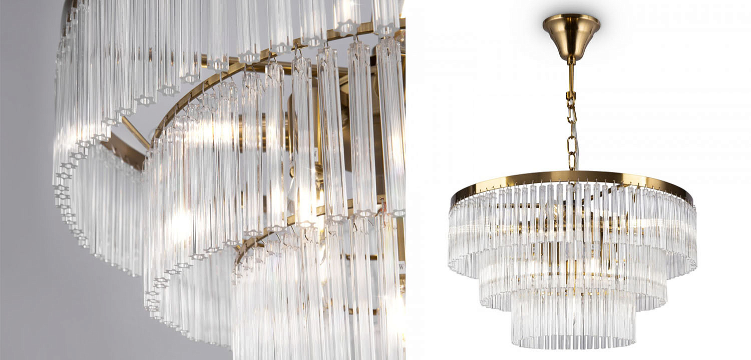 Люстра Olimpa Chandelier brass 47 Люстра Olimpa Chandelier brass 47 - Loft-Concept в Твери