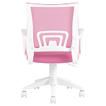 Офисное кресло с основанием из белого пластика Desk chairs Pink варинант исполнения - 4 | Loft Concept в Твери