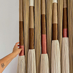 Текстильное Панно Макраме для ресторана Mexico Wall Hanging  варинант исполнения - 1 | Loft Concept в Твери