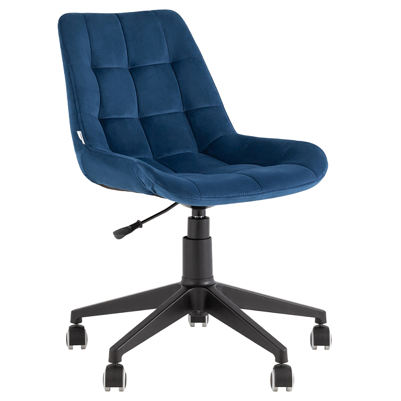 Мягкое компьютерное кресло Plushe Blue Синий Черный Мягкое компьютерное кресло Plushe Blue Синий Черный в Твери | Loft Concept