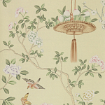 Обои ручная роспись Askew Verdigris  варинант исполнения - 2 | Loft Concept в Твери