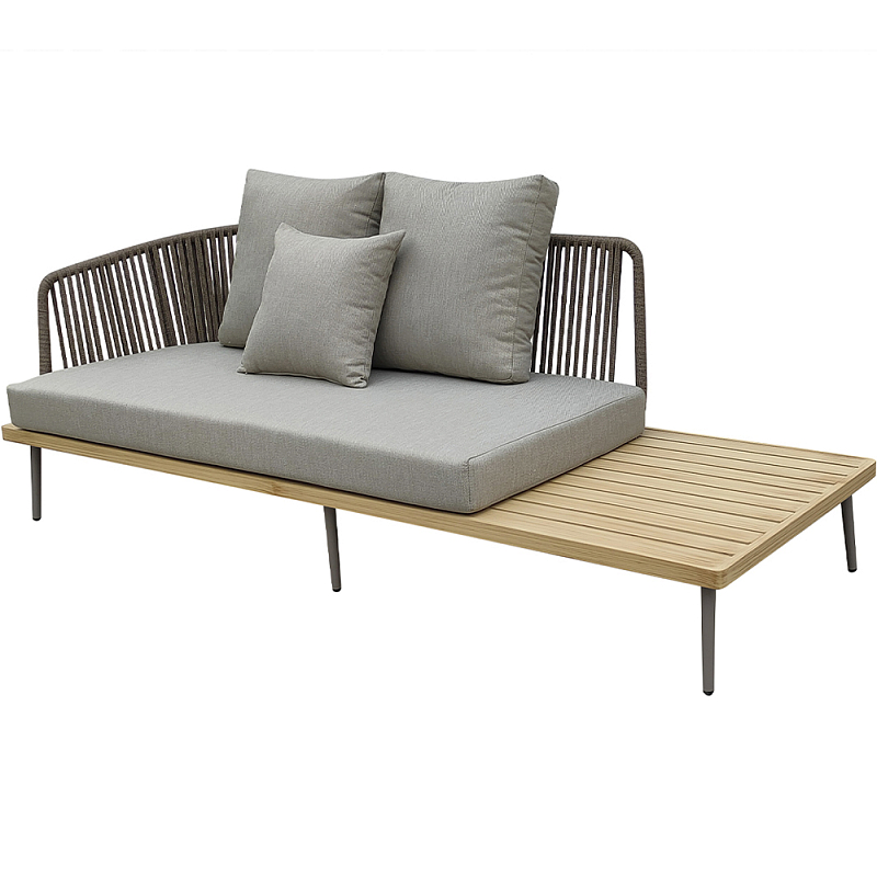 Диван трехместный уличный Street Comfort серый Серый в Твери | Loft Concept 