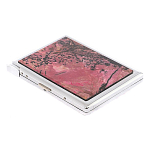 Портсигар с газовой зажигалкой из натурального камня Родонит Stone Cigarettes Cases варинант исполнения - 3 | Loft Concept в Твери