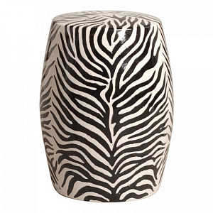 Керамический табурет Zebra