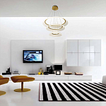 Люстра подвесная с 3-мя кольцевыми светодиодными лампами Catcher варинант исполнения - 2 | Loft Concept в Твери