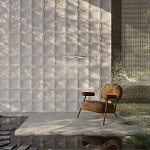 Гипсовая 3D панель с принтографией PM-23 варинант исполнения - 1 | Loft Concept в Твери