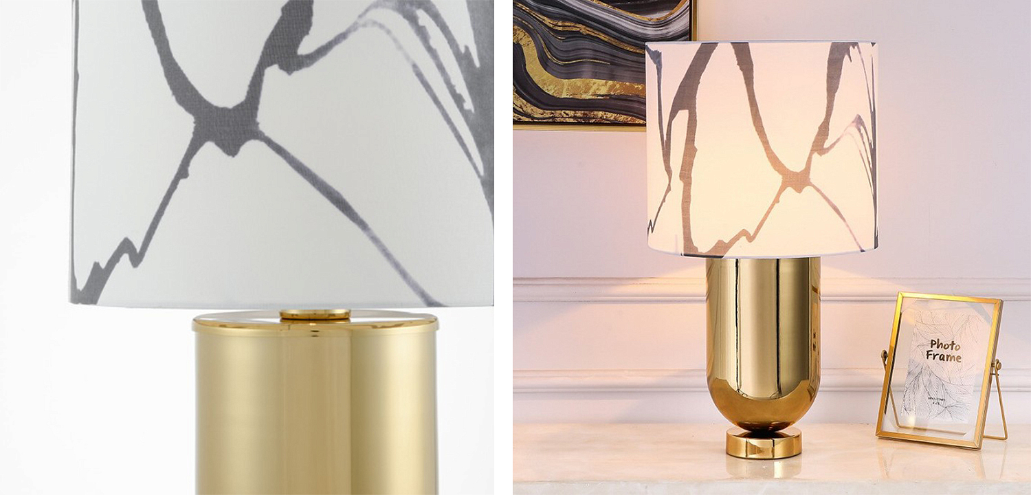 Настольная лампа Adeline Gold Table Lamp Настольная лампа Adeline Gold Table Lamp - Loft-Concept в Твери