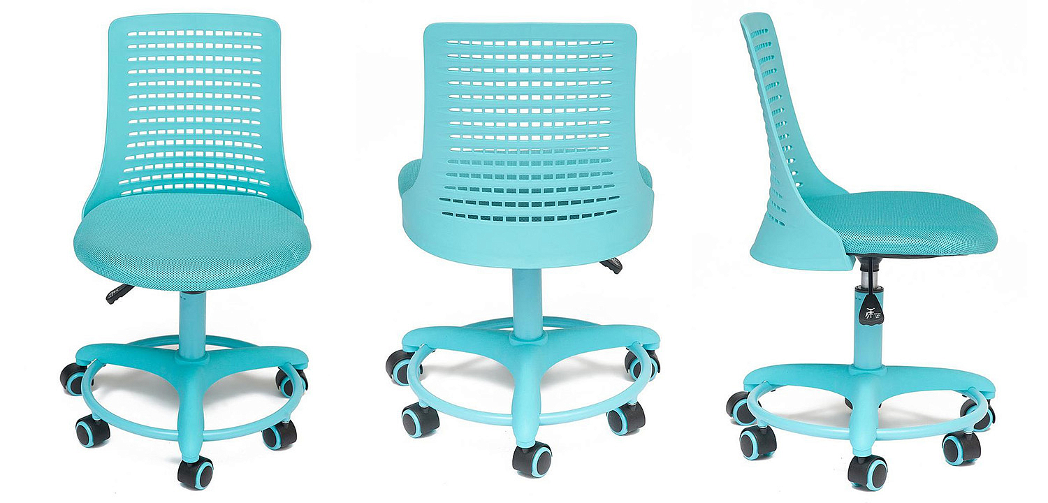 Кресло Bright Kiddie Office Chair blue Кресло Bright Kiddie Office Chair blue - Loft-Concept в Твери