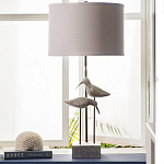 Настольная лампа с декором в виде птиц Coastal варинант исполнения - 2 | Loft Concept в Твери