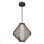 Подвесной светильник с плетеным металлическим каркасом Metal Interweaving варинант исполнения - 1 | Loft Concept в Твери