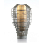 Настольная лампа серого цвета Schema варинант исполнения - 1 | Loft Concept в Твери