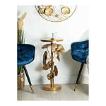 Столик приставной из металла с основанием в виде цветочной композиции Flower Arrangement Table варинант исполнения - 4 | Loft Concept в Твери