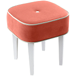 Квадратный мягкий пуф на белых ножках Winton Pouf Square варинант исполнения - 15 | Loft Concept в Твери