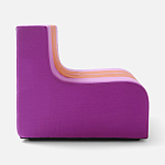 Дизайнерское кресло розовое Poltronova Sofo Rosancio Armchair варинант исполнения - 13 | Loft Concept в Твери