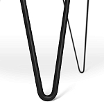 Стол журнальный с круглой столешницей из стекла Gold and Black Marble варинант исполнения - 6 | Loft Concept в Твери