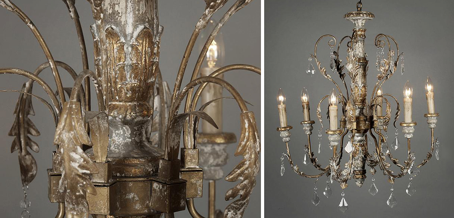Люстра Narcisse Provence Chandelier Люстра Narcisse Provence Chandelier - Loft-Concept в Твери