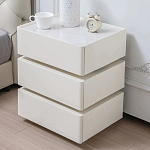 Умная прикроватная тумба с беспроводной зарядкой и подсветкой Smart Bedside Table варинант исполнения - 5 | Loft Concept в Твери