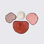 Сет из 4-х тарелок «QARTZITE» варинант исполнения - 1 | Loft Concept в Твери