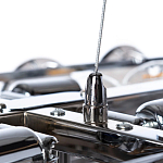 Люстра с круглыми стеклянными подвесками Cardiel Smok Glass Chandelier варинант исполнения - 5 | Loft Concept в Твери