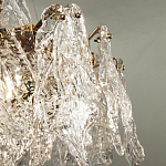 Люстра с декором из текстурированного стекла Textured Glass Chandelier 8 варинант исполнения - 5 | Loft Concept в Твери