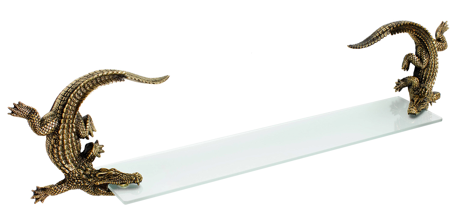 Полка для ванной Bronze Crocodiles Полка для ванной Bronze Crocodiles - Loft-Concept в Твери