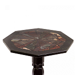 Кофейный стол из натуральных камней Змеевик и Яшма Natural Stone Tables варинант исполнения - 12 | Loft Concept в Твери