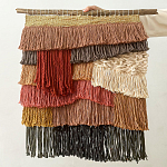 Текстильное Панно с бахромой варинант исполнения - 2 | Loft Concept в Твери