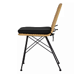 Стул с ротанговым плетением Wicker Stool без подлокотников варинант исполнения - 2 | Loft Concept в Твери