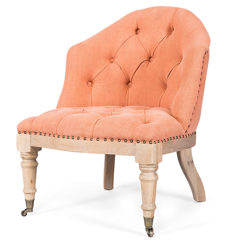 Кресло French Provence Chair rose Розовый пастельный в Твери | Loft Concept 