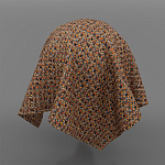 Мебельная ткань Шенилл терракотовый цвет 142 см T4-58 варинант исполнения - 10 | Loft Concept в Твери