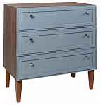 Комод серый из массива бука с 3-мя ящиками Wenge Light варинант исполнения - 1 | Loft Concept в Твери