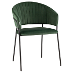Стул в велюре зеленого цвета Horizon варинант исполнения - 1 | Loft Concept в Твери