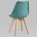 Стул с основой из пластика и мягким сиденьем Arvika Azure варинант исполнения - 5 | Loft Concept в Твери