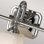 Бра для ванных комнат с квадратными матовыми плафонами на основании цвета хром Feiss варинант исполнения - 7 | Loft Concept в Твери