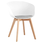 Стул из пластика с мягким сиденьем Eames варинант исполнения - 1 | Loft Concept в Твери