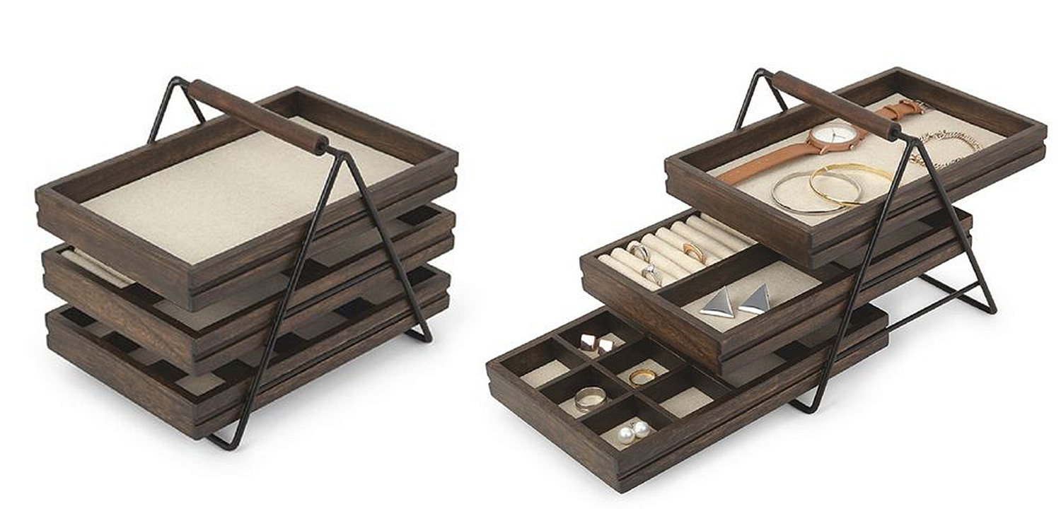 Шкатулка Tiered Jewerly Storage Box Шкатулка Tiered Jewerly Storage Box - Loft-Concept в Твери