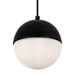 Подвесной светильник шар Ponzio Flos Black Sphere Hanging Lamp варинант исполнения - 1 | Loft Concept в Твери