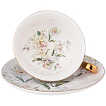 Чайный набор из фарфора на 6 персон Grey Tea Porcelain Set варинант исполнения - 1 | Loft Concept в Твери