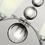 Люстра с матовыми конусными плафонами и декоративными элементами в форме шаров Hinkley варинант исполнения - 16 | Loft Concept в Твери