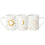 Кружка из фарфора с рисунком звезд и созвездий 300 мл Porcelain Astronomy Collection варинант исполнения - 1 | Loft Concept в Твери