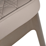 Стул барный светло-серый из экокожи Spectacular High Bar Stool варинант исполнения - 5 | Loft Concept в Твери