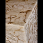 Торшер прямоугольный из натурального камня Calcite Geometry варинант исполнения - 10 | Loft Concept в Твери